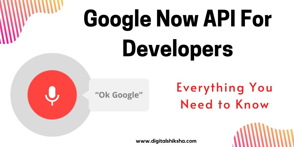 Google Now API For Developers